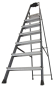 KRAU SECURO-Alu-Leiter 7 Stufen   126450 
