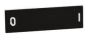 GS Schild, 8x27mm, schwarz, O-I ZBY02178 