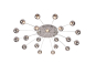 Trio LED-Deckenl.BULLET        641412106 