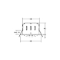 BRUM LED-Einbaustrahl. 6W titan 12293643 
