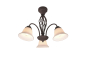 Trio Deckenl.RUSTICA, 3x E14   601000324 