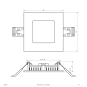 EVN LED Einbaupanel-           LTQ090125 
