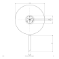 EVN Light-Balls 60Cm E-27 max 25W KA6001 
