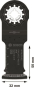 Bosch PRO AIZ 32 APIB 32x50   2608669066 