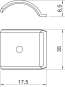 OBO 2058FW M 12 A2 Gegenwanne 8-12mm A2 