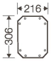 HENS ENYSTAR-Montageplatte      FP MP 20 
