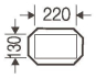 HENS ENYSTAR-Abdeckung FP AP    FP AP 10 