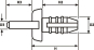 Hellermann HTWD-R6-PA6-OG(500) Spreiz- 