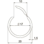 OBO 2953 M20 LGR Quick-Pipe M20 PVC 
