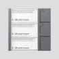 SIED Tasten-Modul              TM612-3DG 