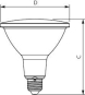 PHIL CorePro LEDspot 9-60W/927 