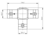 TG BNC-T-Stück 50 OHM (F-F-  J01004B0616 