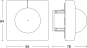 Steinel Infrarot     IS 3360-E KNX UP V3 