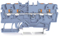 WAGO 2200-1404 4-Leiter-Durchgangsklemme 
