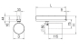 RIDI LED-Strahler weiß, IP20,  0326743AH 