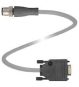 PF Adapterkabel V1S-G-0,15M-PUR-ABG-SUBD 