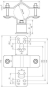 DEHN Wandbefestigung NIRO         105342 