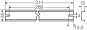 Hensel Tragschiene 314mm        DK TS 50 