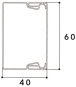GGK Lfs-Installationskanal    LFS40X60VZ 