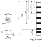 Werma Adapter f.Bodenmontage    63071000 
