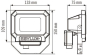 ESY LED-Strahler OFL SUN 10W  EL10810060 