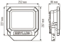 ESY LED-Strahler OFL SUN weiß EL10810152 