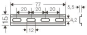 Hensel Tragschiene 77mm         DK TS 04 