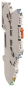 Hager Dreileiterklemme 2,5qmm    KYA02I1 