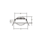 Brumberg LED-Einbaustrahler 350 12461083 
