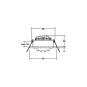 Brumberg LED-Einbaustrahler   12646153DW 