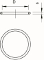 OBO 171 M20 Dichtring O-Ring M20 NBR 