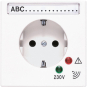 Jung SCHUKO-Steckdose        LS521NAUFWW 