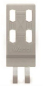 WAGO 769-411 Zugentlastungsplatte,grau 
