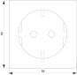 Siemens 5ST3701 Stiftsammelschiene 