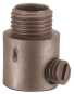 S&H Klemmnippel gold Nylon m.seitl 88027 
