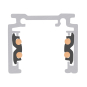 SLV 2m Aufbauschiene, 48V TRACK, 1006543 