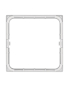 LEDV DL SLIM FRAME SQ105 WT 
