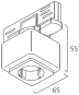 LTS 3PH-Steckdosenadapter weiss 99-095-6 