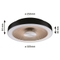Paulmann LED Deckenleuchte Volea   71178 