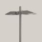 BEGA E-Aufsatzleuchtesilber,    84251AK4 