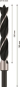 Bosch Holzspiralbohrer        2608596313 