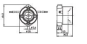 Vossloh Fassung G12 Keramik       546161 