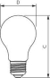 PHIL MAS Value LEDbulb 3,4-40W/927 