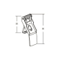 Brumberg Einbaufeder 4er Set    00532900 