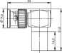 TEGA BNC-Kabelwinkelstecker  J01000A0064 