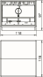 OBO T4B 00C 7011 Telitank 118x118x97 PA 