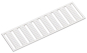 WAGO 209-701 WSB-Beschriftungskarte, als 