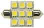 S&H LED-Soffitte 9SMD Ø24mmx42mm   34698 
