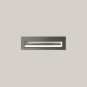 BEGA Wandeinbauleuchte silber   24061AK3 