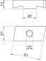 OBO MS50SN M10 A4 Gleitmutter 